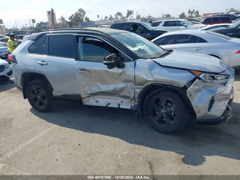 2019 Toyota Rav4 Hybrid Xse VIN: JTMEWRFV7KJ022912 Lot: 40707568