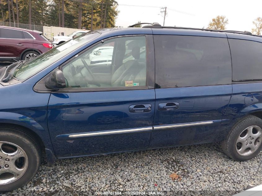 2002 Dodge Grand Caravan Es VIN: 2B8GP54LX2R783053 Lot: 40707584