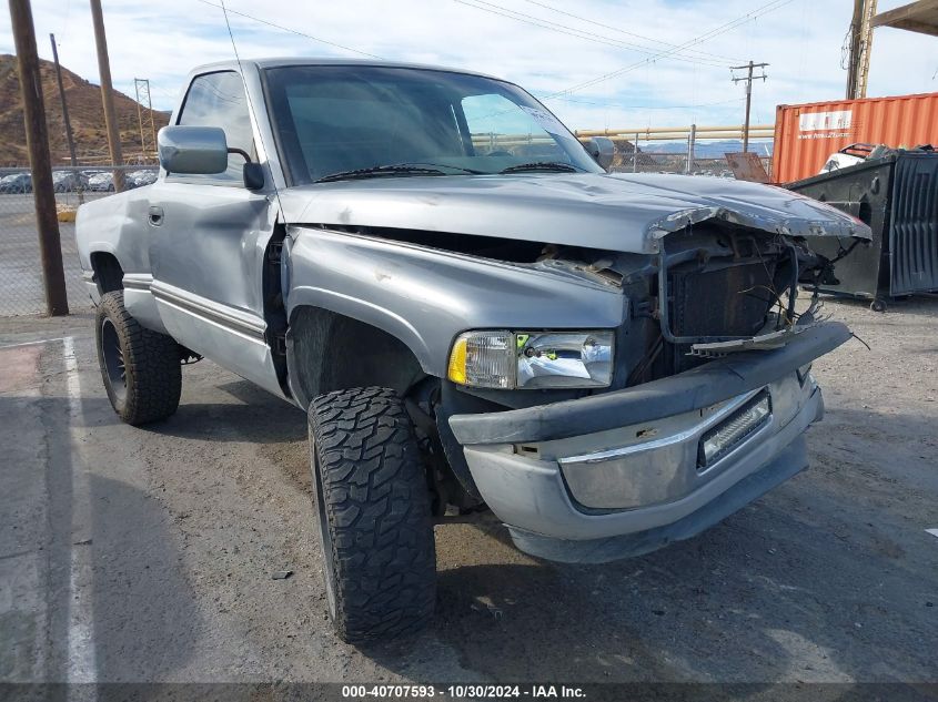 1995 Dodge Ram 1500 VIN: 1B7HF16Z2SS197807 Lot: 40707593