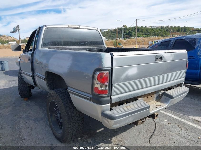 1995 Dodge Ram 1500 VIN: 1B7HF16Z2SS197807 Lot: 40707593