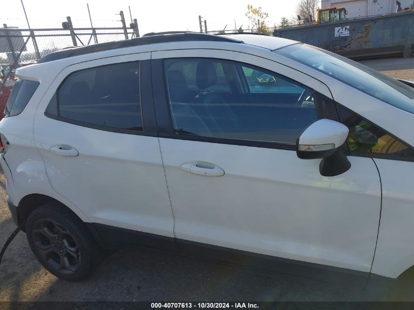 2018 Ford Ecosport Ses VIN: MAJ6P1CL9JC168985 Lot: 40707613