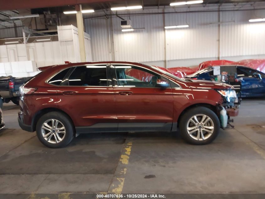 2015 Ford Edge Sel VIN: 2FMTK4J82FBB09419 Lot: 40707636