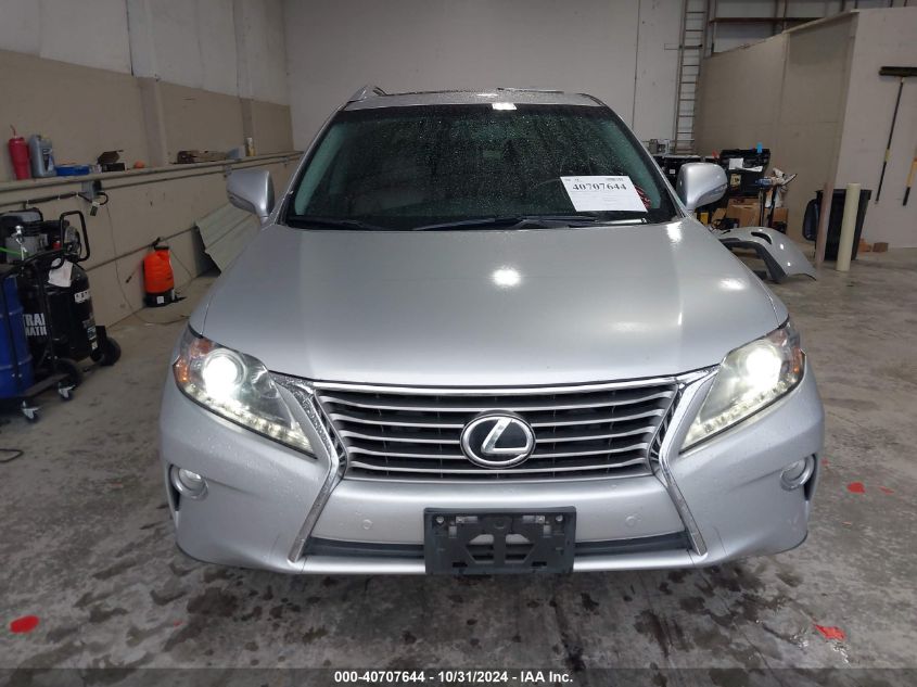 2013 Lexus Rx 350 VIN: 2T2BK1BA5DC201253 Lot: 40707644