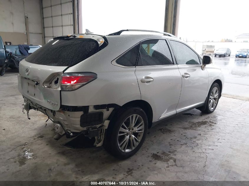 VIN 2T2BK1BA5DC201253 2013 Lexus RX, 350 no.4