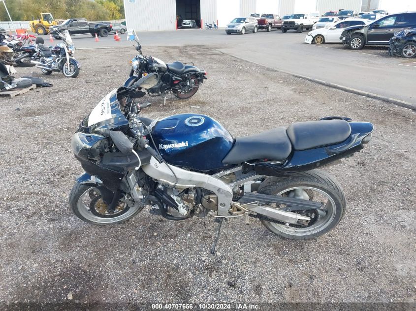 2005 Kawasaki Zx600 J1 VIN: JKAZX4J185A055518 Lot: 40707656