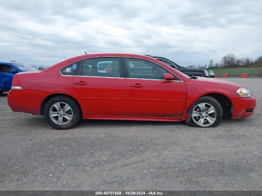 2012 Chevrolet Impala Ls VIN: 2G1WA5E3XC1140632 Lot: 40707658