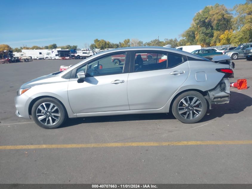 2021 Nissan Versa Sv Xtronic Cvt VIN: 3N1CN8EV5ML832723 Lot: 40707663