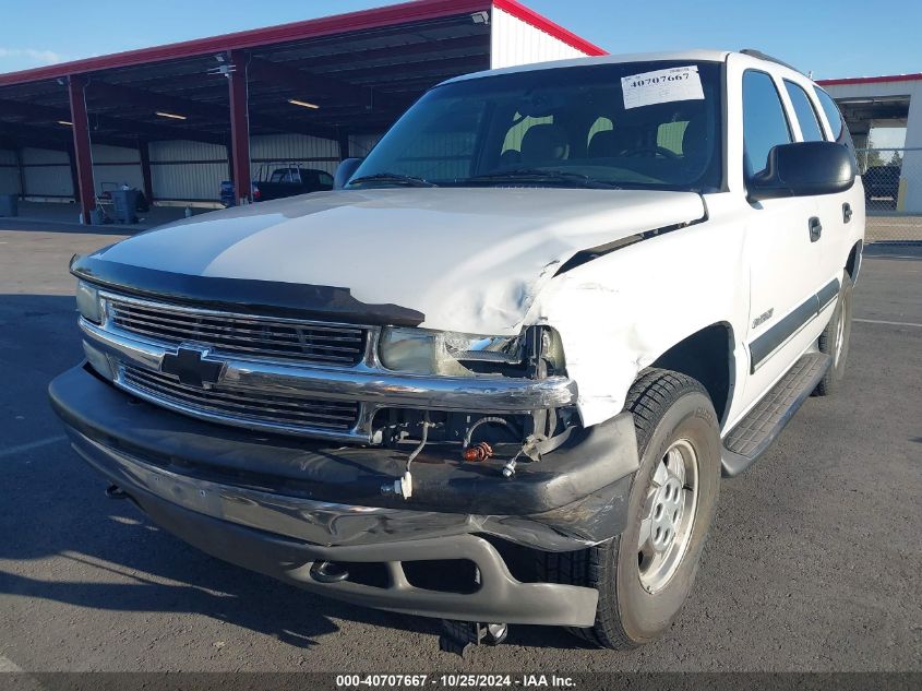 2003 Chevrolet Tahoe Ls VIN: 1GNEK13V13J292664 Lot: 40707667