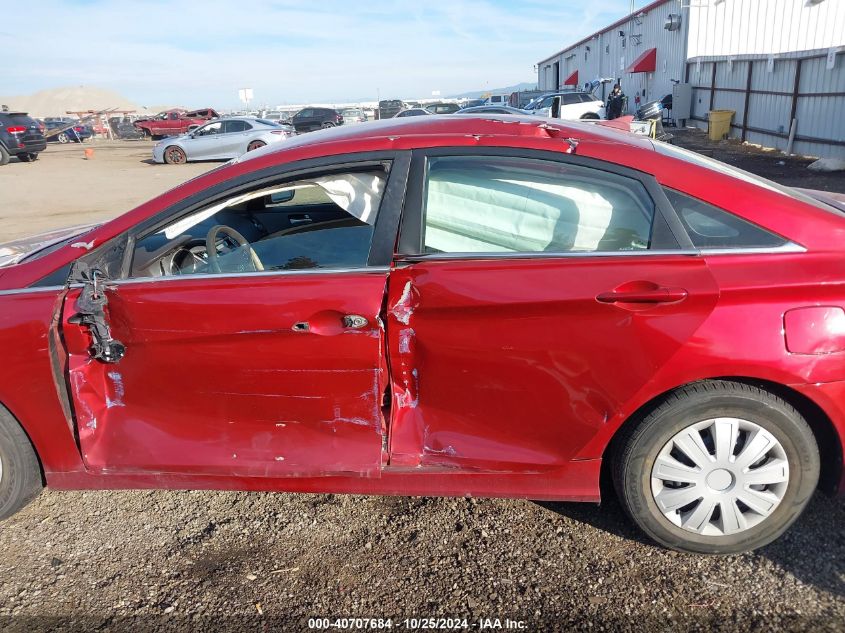 2013 Hyundai Sonata Gls VIN: 5NPEB4AC0DH550680 Lot: 40707684