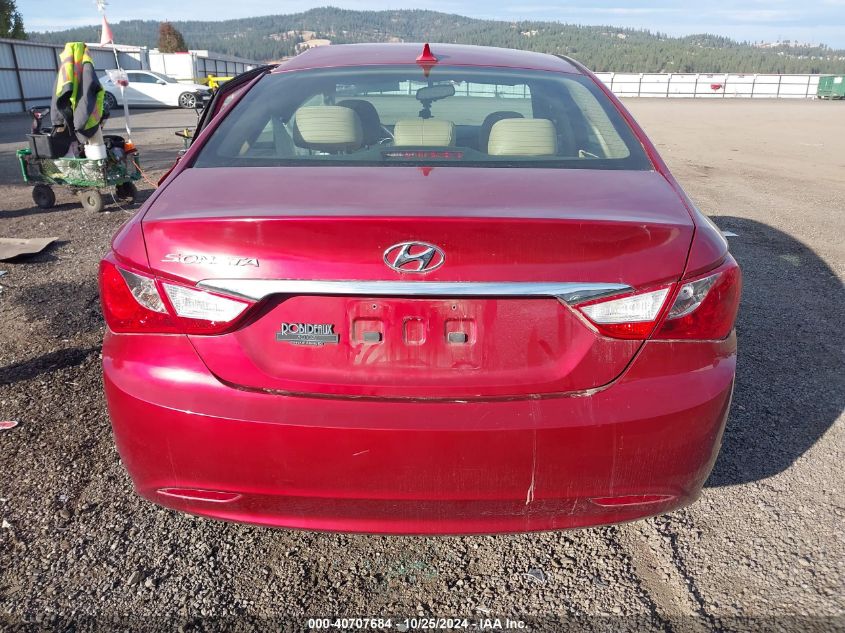 2013 Hyundai Sonata Gls VIN: 5NPEB4AC0DH550680 Lot: 40707684