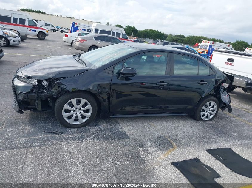 2021 Toyota Corolla Le VIN: 5YFEPMAE5MP158896 Lot: 40707687