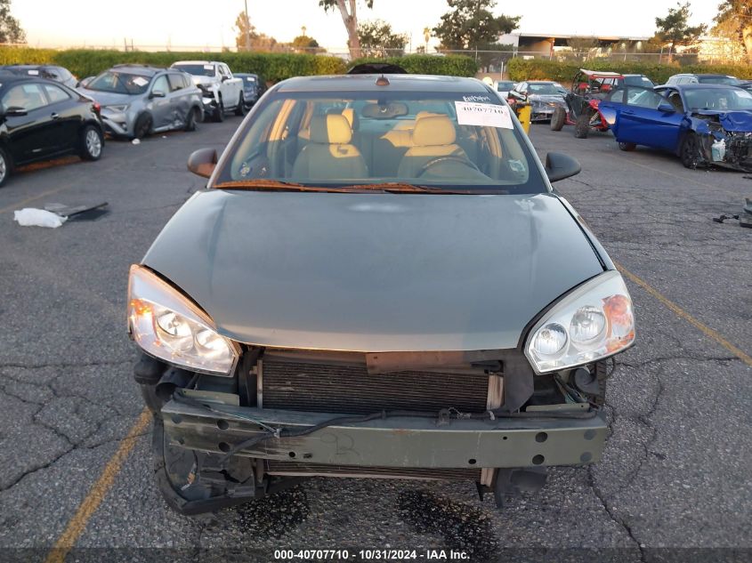 2005 Chevrolet Malibu Lt VIN: 1G1ZU54815F166680 Lot: 40707710