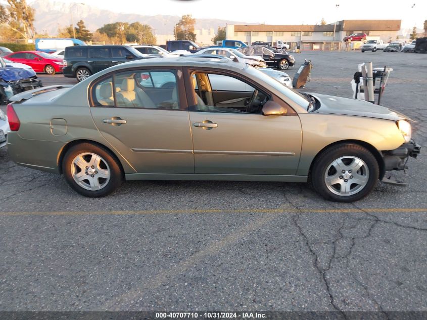 2005 Chevrolet Malibu Lt VIN: 1G1ZU54815F166680 Lot: 40707710