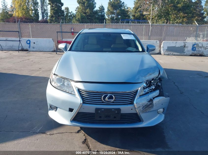 2013 Lexus Es 300H VIN: JTHBW1GG1D2020329 Lot: 40707760