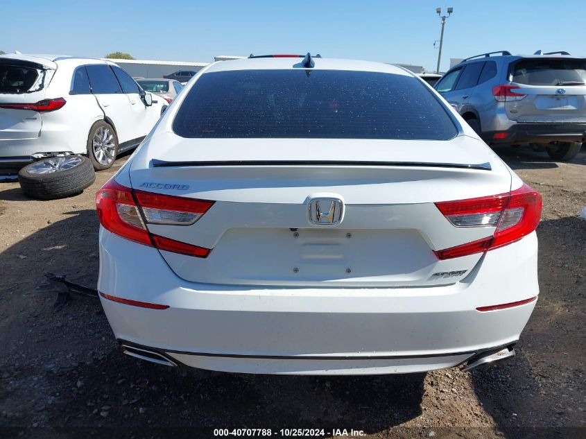 2021 Honda Accord Sport VIN: 1HGCV1F39MA033778 Lot: 40707788