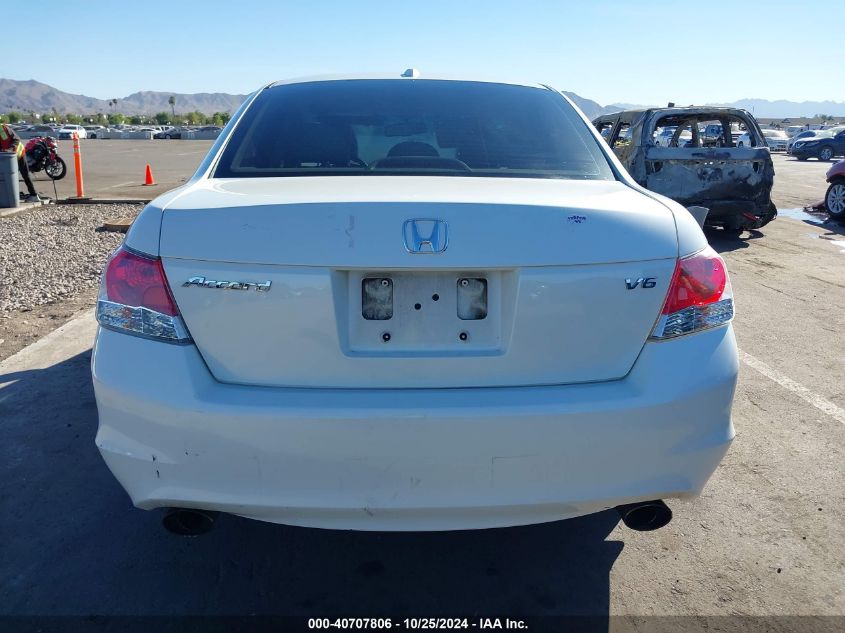 2010 Honda Accord Exl VIN: 1HGCP3F84AA008431 Lot: 40707806