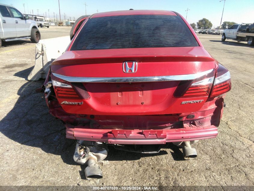 VIN 1HGCR2F57GA061207 2016 Honda Accord, Sport no.17