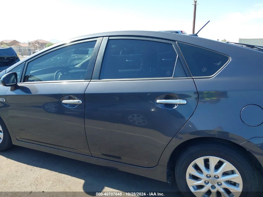 2014 Toyota Prius Plug-In VIN: JTDKN3DP6E3052273 Lot: 40707845