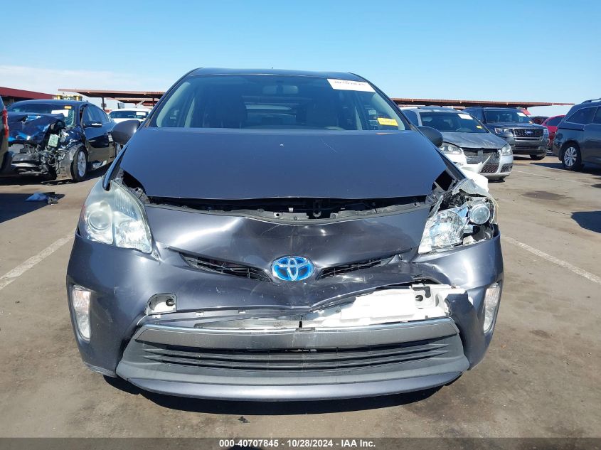 2014 Toyota Prius Plug-In VIN: JTDKN3DP6E3052273 Lot: 40707845