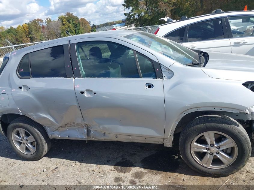 2022 Chevrolet Trax Awd Ls VIN: KL7CJNSM6NB545569 Lot: 40707849