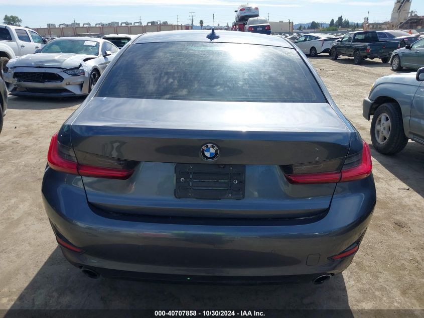 2020 BMW 330I VIN: 3MW5R1J0XL8B23022 Lot: 40707858