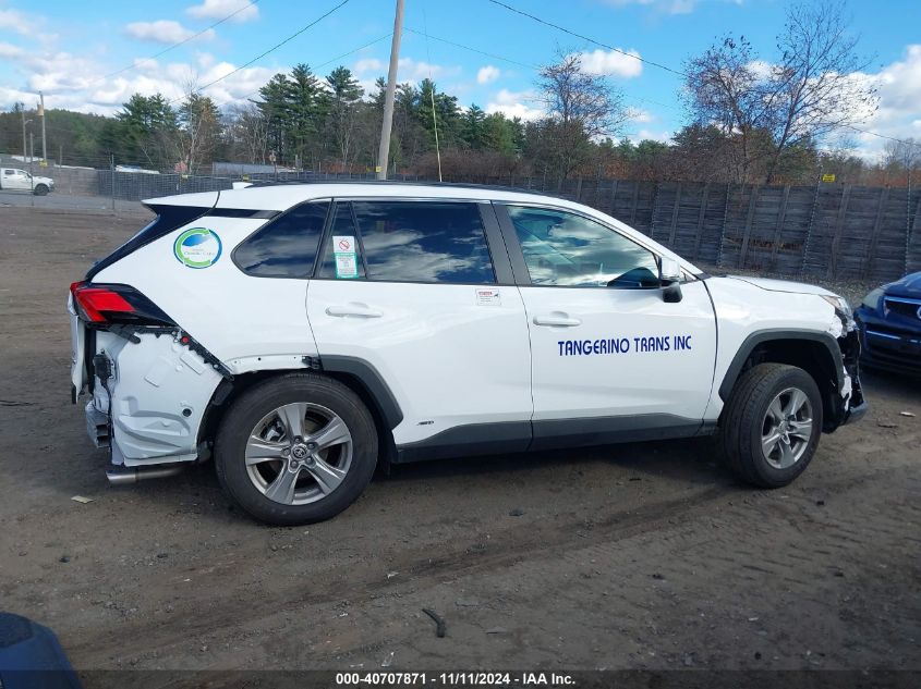 2024 Toyota Rav4 Hybrid Xle VIN: 2T3RWRFV5RW226055 Lot: 40707871