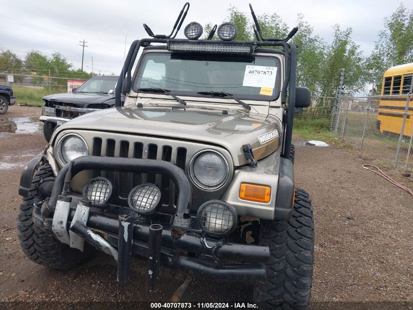 2003 Jeep Wrangler X VIN: 1J4FA39S53P306517 Lot: 40707873