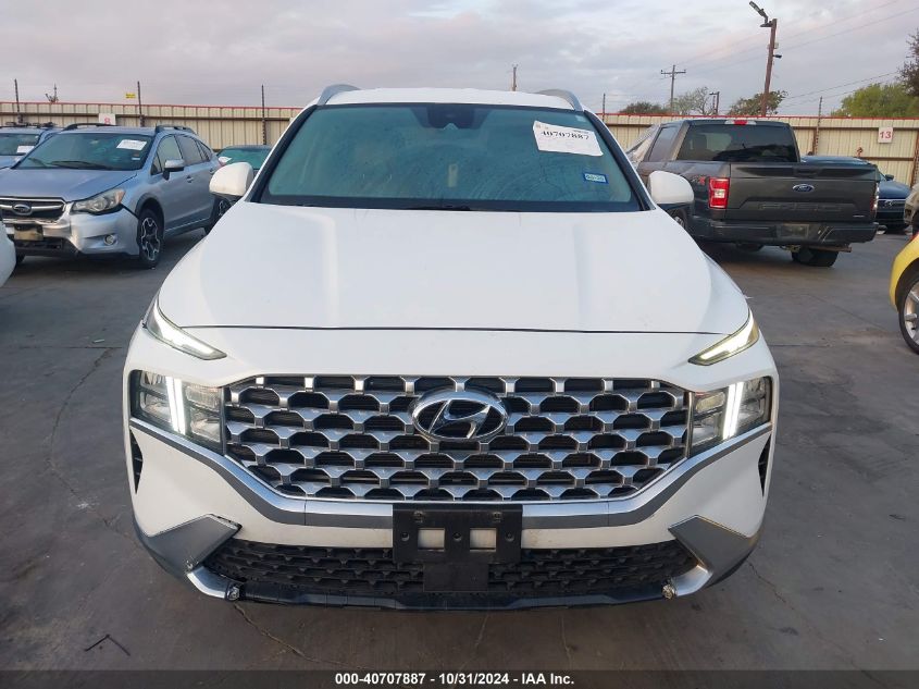 2022 Hyundai Santa Fe Sel VIN: 5NMS24AJ2NH444926 Lot: 40707887