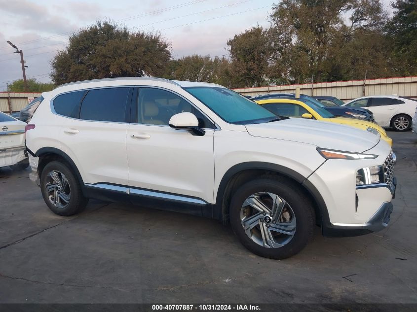 2022 Hyundai Santa Fe Sel VIN: 5NMS24AJ2NH444926 Lot: 40707887