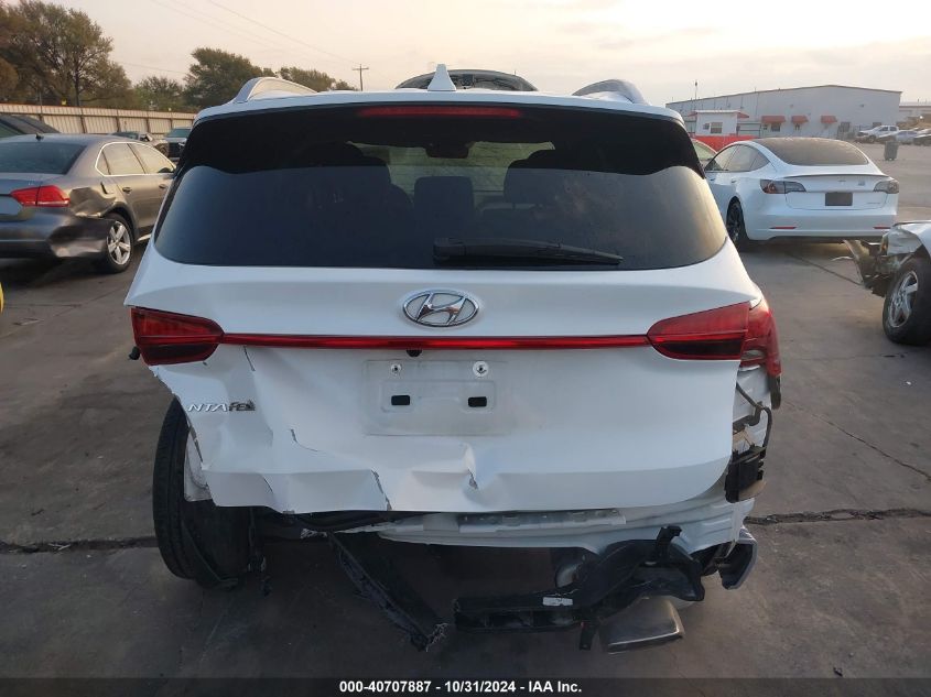 2022 Hyundai Santa Fe Sel VIN: 5NMS24AJ2NH444926 Lot: 40707887