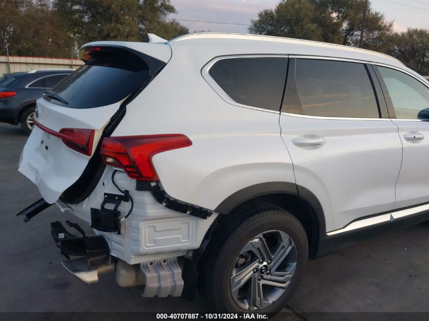 2022 Hyundai Santa Fe Sel VIN: 5NMS24AJ2NH444926 Lot: 40707887