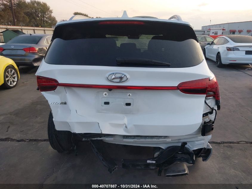 2022 Hyundai Santa Fe Sel VIN: 5NMS24AJ2NH444926 Lot: 40707887