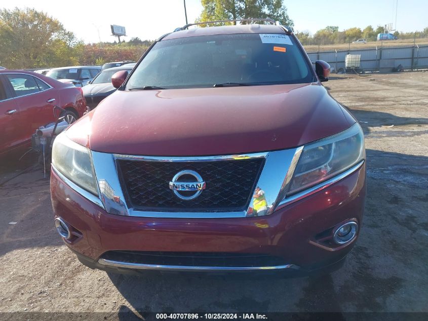 2013 Nissan Pathfinder Sl VIN: 5N1AR2MN2DC609649 Lot: 40707896