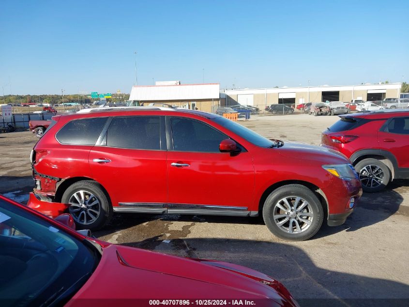 2013 Nissan Pathfinder Sl VIN: 5N1AR2MN2DC609649 Lot: 40707896