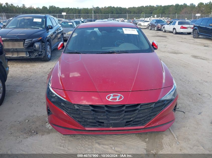 2022 Hyundai Elantra Sel VIN: KMHLS4AGXNU367476 Lot: 40707900