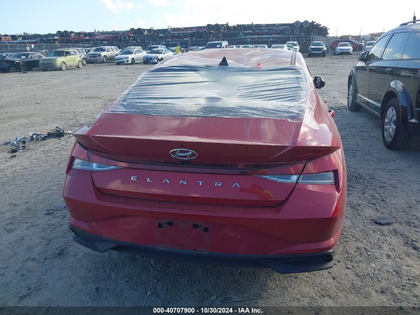 2022 Hyundai Elantra Sel VIN: KMHLS4AGXNU367476 Lot: 40707900