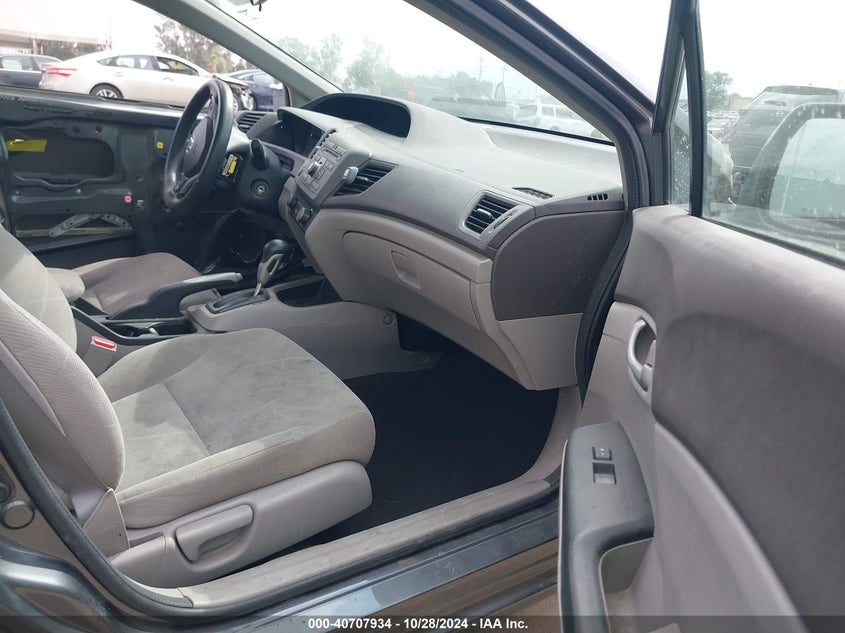 2012 HONDA CIVIC VIN: 19XFB5F54CE002530