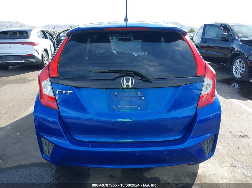 2015 Honda Fit Lx VIN: 3HGGK5H59FM784479 Lot: 40707955