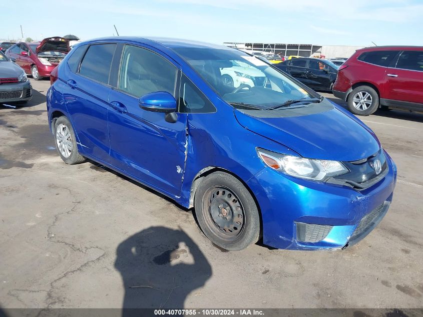 2015 Honda Fit Lx VIN: 3HGGK5H59FM784479 Lot: 40707955