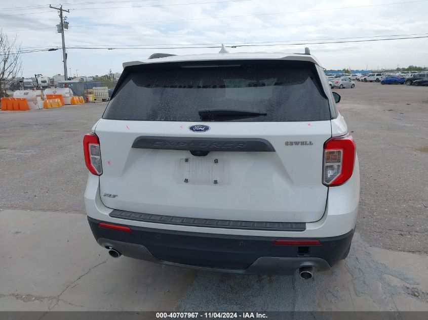 2021 Ford Explorer Xlt VIN: 1FMSK7DHXMGB95433 Lot: 40707967