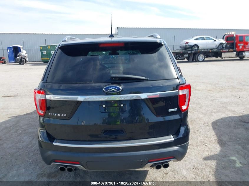 VIN 1FM5K8HT3JGA97471 2018 FORD EXPLORER PLATINUM