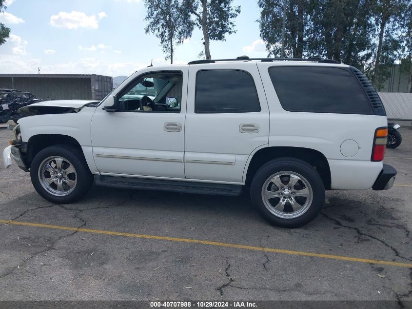 2004 Chevrolet Tahoe Lt VIN: 1GNEC13T94R105704 Lot: 40707988