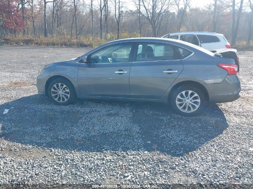 2019 Nissan Sentra Sv VIN: 3N1AB7AP7KY348747 Lot: 40708029