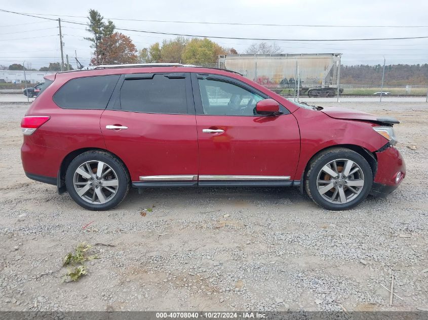 2015 Nissan Pathfinder Platinum VIN: 5N1AR2MM3FC660121 Lot: 40708040