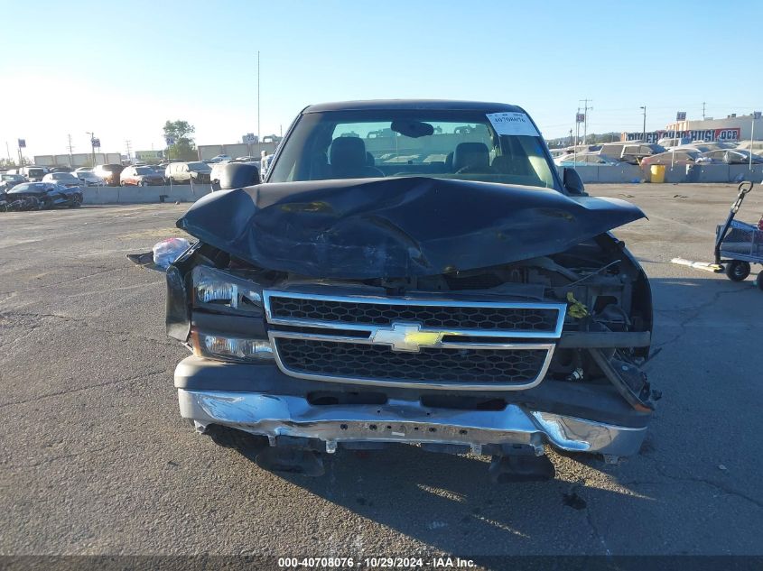 2006 Chevrolet Silverado 1500 Work Truck VIN: 1GCEC19V66E226671 Lot: 40708076