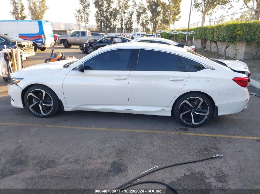 2021 Honda Accord Sport VIN: 1HGCV1F34MA062864 Lot: 40708077