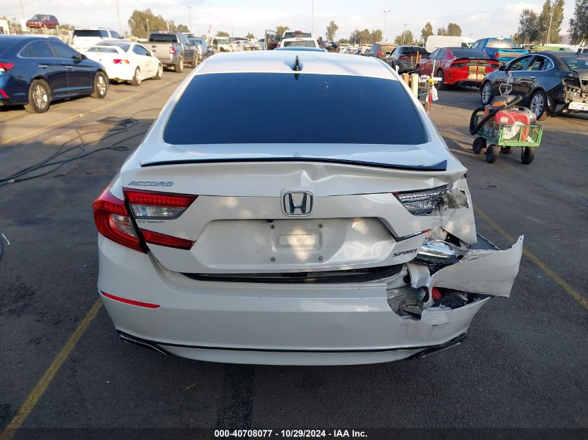 2021 Honda Accord Sport VIN: 1HGCV1F34MA062864 Lot: 40708077