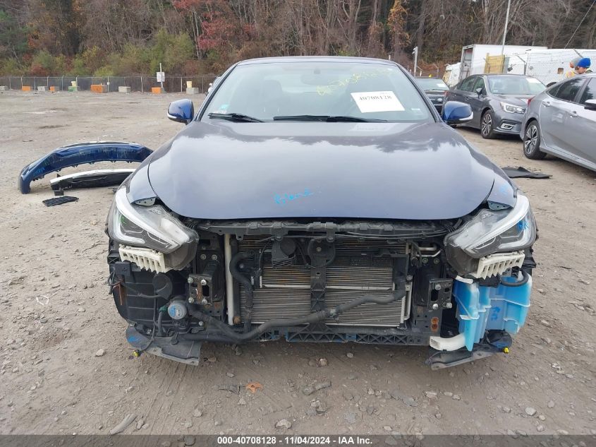 2018 Infiniti Q60 3.0T Luxe VIN: JN1EV7EL5JM390495 Lot: 40708128