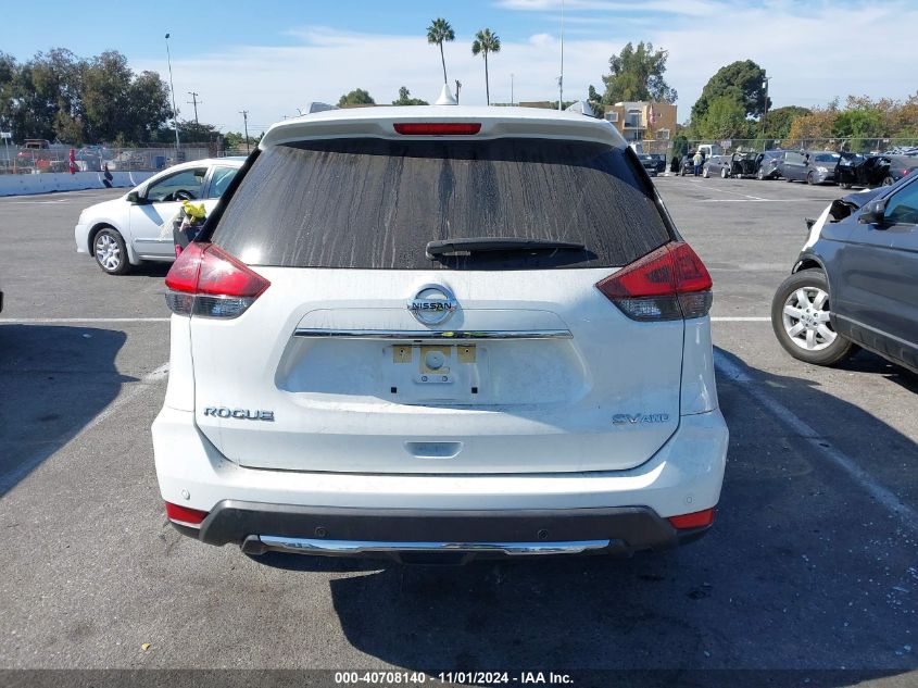 2020 Nissan Rogue Sv Intelligent Awd VIN: JN8AT2MV6LW106956 Lot: 40708140