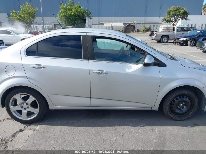 2013 Chevrolet Sonic Ltz Auto VIN: 1G1JE5SG9D4110159 Lot: 40708143